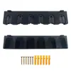 Suporte de Parede Plástico para Vara de Pesca Suporte Fixo Vara de Pesca ABS Suporte Vertical de Parede para Display