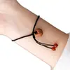 Cesta de Nogal y Durazno Salvaje, Pulsera de Cuerda Colorida para el Festival del Bote del Dragón, Tejida para Hombres y Mujeres, Parejas, para Buena Suerte, Protección y Bendiciones