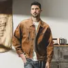 Chaqueta de Trabajo Pesado Americana para Hombre Otoño/Invierno Tendencia Holgada Exterior Hardcore Funcional Táctica Primavera/Otoño Chaqueta tipo Coach