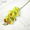 Uma flor de madeira Estrada fábrica direta nova casa Hóspede restaurante Decoração flores de exibição cola de simulação sentir Phalaenopsis