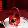 Caja Vacía China Caja de Papel de Embalaje Creativo Boda TikTok Estilo Chino Bolsa de Compras para Boda Caja de Dulces