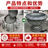 Nuevo Molde de Maceta de Cemento para Bricolaje, Moldes Hexagonales Gruesos de Plástico con Base para Concreto, Extra Grandes para Bonsái