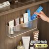 Armario Espejo Caja de Almacenamiento Montado en Pared Estante de Almacenamiento para Cosméticos Mascarillas Labiales Artefacto de Baño Estante de Almacenamiento Trasero para Puerta de Armario de Baño