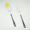 Cepillo para botellas de mango largo Cepillo para tazas Cepillo para tazas botella taza de vacío biberón de vidrio Cocina alargada Cepillo para tazas Cerdas