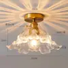 Luz de Techo de Cobre Puro Digeya Nórdico Moderno Minimalista para Entrada Balcón Pasillo Vestíbulo Habitación