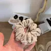 Gomas para el Cabello Suaves Estilo Coreano con Estrellas Color Café Marrón Gomas para el Cabello Blanco Crudo Gomas de Alta Elasticidad para el Cabello Gomas para Coleta Baja de Gama Alta Accesorios para el Cabello para Mujeres