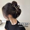 Outono e inverno Grab Clip Feminino High-end 2024 Novo grampo de cabelo Grampo de cabelo Grande cabelo Grande tamanho Tubarão Grampo de cabelo Grampo de cabelo Headwear
