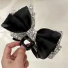 Pinza de Agarre con Lazo Floral de Satén de Alta Calidad para Mujer 2025 Nuevo Pinza de Tiburón Hindhead Versátil Pinza Ponch