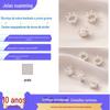 Cobre banhado a prata espessa cor preservação micro zircão coroa contas feito à mão pulseira faça você mesmo acessórios joias pulseira material tartaruga