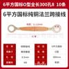 Cable de tierra trenzado de cobre tipo O de 6 mm² para cableado cruzado electrostático de brida, tubo de conexión suave a prueba de explosiones, banda trenzada de cobre