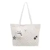 Bolso grande de alta capacidad nuevo, bolso de lunares para mujer, versión coreana, bolso tote de nicho para el día a día, bolso de hombro casual de moda para el trabajo