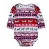 Traje de escalada navideño de comercio exterior europeo y americano para niños y niñas de Ins Infant
