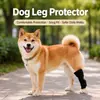 Protector Trasero para Patas de Mascota Transpirable Cómodo Resistente al Desgaste Anti-Lameduras Anti-Rayones Golden Retriever Labrador Perros Medianos y Pequeños Rodillera Universal