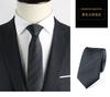 Gravata profissional de 6 cm para negócios, moda casual, casamento, gravata de mão masculina, fábrica de Shengzhou, atacado