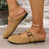 Comercio Electrónico Transfronterizo Otoño 2026 Estilo Nuevo Boca Baja Bidireccional Casual Punta Redonda Fondo Plano Zapatos Casuales de Mujer Mary Jane Individuales