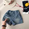 2026 Ropa Infantil Huzhou Zhili Estilo Coreano para Niñas Pantalones Cortos de Mezclilla de Verano para Niños Pantalones de Verano 7232