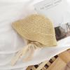 Sombrero Infantil Qiunan Estilo Coreano Nuevo Sombrero de Pescador de Encaje Sombrero Protector Solar para Niñas Sombrero de Paja para Bebé Sombrero para el Sol