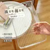 Caja de Almacenamiento Transparente de Escritorio Apilable Multifuncional Engrosada Organizador de Artículos Varios Caja de Súper Gran Capacidad Cesta de Almacenamiento para Tocador