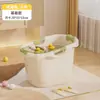 Cubo Grande para Baño de Bebé, Cubo de Baño y Natación para Niños, Cubo para Baño de Bebé, Tina Doméstica para Sentarse, Tina de Cuerpo Completo