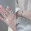 Pulsera Tejida de Bambú Fresco Ins Nicho de Gama Alta Estilo Mori Cuerda de Mano 2023 Nueva Pulsera Mejor Amigo para Parejas