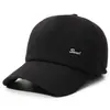 Estilo Nuevo de Invierno para Hombres de Mediana Edad y Mayores, con Forro de Terciopelo Grueso, Resistente al Frío, Gorra de Béisbol, Protección para los Oídos al Aire Libre, Gorra Cálida de Pico de Pato, Gorro de Algodón a Prueba de Viento