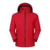 Chaqueta personalizada de una sola capa para hombres y mujeres, chaqueta con capucha ligera y transpirable, conjunto de una sola pieza, ropa de montañismo para exteriores a prueba de viento y resistente al agua