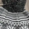 Nuevo Gorro de Punto Jacquard para Niños de Otoño e Invierno, Gorro Cálido de Lana para Niños y Niñas, Gorro con Protección para las Orejas