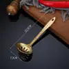 Espátula de aço inoxidável conjunto de utensílios de cozinha domésticos escorredor pá de fritar utensílios de cozinha espátula de cozinha rechaud escorredor atacado [