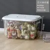 Caja de Almacenamiento de Ropa Transparente Grande Engrosada para el Hogar Transfronteriza Caja Organizadora de Bocadillos y Juguetes de Comercio Exterior Caja de Almacenamiento Sellada