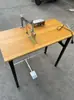 Máquina de Corte de Fita com Aquecimento Elétrico, Máquina de Corte de Fita Operada por Pedal com Temperatura Ajustável, Máquina de Corte de Velcro, Máquina de Corte de Corda, Lâmina de Máquina de Corte Operada por Pedal