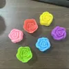 Em Estoque Forma de Silicone para Bolo em Formato de Flor 5cm Copo Colorido para Muffin Pudim Cristal Bolo Bolo da Lua Ferramentas de Confeitaria