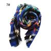 Bufanda de Cachemira Sintética Otoño e Invierno de Comercio Exterior Europeo y Americano del Fabricante, Bufanda Cuadrada Infantil a Cuadros de Colores, Chal, Estilo Europeo y Americano