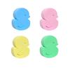Traducción Matutina Esponja de Baño para Bebé Pato Amarillo Depurador de Baño para Exfoliar y Limpiar, Suave con la Piel, Pingüino Bebé Súper Suave