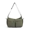 Fornecimento Exclusivo Transfronteiriço de Bolsas de Ombro de Nylon da Moda, Bolsas Transversais Casuais Unisex para o Trabalho, com Texto e Logo Impressos