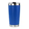 Suministro directo de fábrica en stock Taza para coche de 20 oz Acero inoxidable 304 Doble vacío en spray Taza de hielo para coche Taza para Coca-Cola