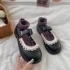 Estudantes japoneses jk uniforme sapatos primavera macio irmã faculdade estilo Mary Jane sapatos retro confortável pequeno couro sapatos mulheres