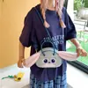Nuevo Lindo Juguete de Peluche de Panda Colgante de Bolso Cadena para Llavero de Coche Accesorio Colgante de Oso Femenino Encanto de Bolsillo de Pingüino