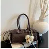 Bolso Estilo Coreano Pequeño Simple Moderno Nuevo Bolso Baguette para Mujer Moda Casual Personalidad Bolso Cruzado para Viajar