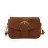 Bolsa Feminina 2026 Verão Nova Moda Simples Texturizada Cor Sólida Grande Capacidade Ombro Cruzado Sob o Braço