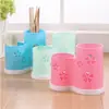 Suministro de fábrica T moda popular alto y bajo doble tubo jaula para palillos juego de vajilla multicolor opcional