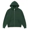 Ropa Europea y Americana para Niños Marca de Moda Maillard 350g Forrada de Polar Gruesa con Cremallera Sudadera con Capucha Sudadera Chaqueta Tops para Niños y Niñas