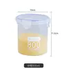 Hebilla de Plástico de Grado Alimenticio Tarro Sellado Transparente para Almacenamiento de Granos y Cereales Tarro para Almacenamiento de Snacks de Cocina Fabricante Venta al por Mayor