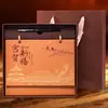 Calendário de Mesa em Couro 2026 High-End Personalizado para Escritório Desktop Criativo Calendário 2026 Ano do Cavalo Calendário de Mesa Caixa de Presente Personalizado