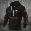 Jerseys de equipo transfronterizos europeos y americanos de talla grande, estampado digital 3D, corte holgado, con cremallera, con capucha, sudaderas deportivas, sudaderas de invierno