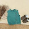 Traje Chaleco para Niños Primavera y Otoño 2025 Nuevo Guapo Bebé de Moda Chaleco Camisa Pantalón Recto Conjunto de Tres Piezas Tendencia