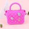 Nueva Bolsa de Niño Oso de Fresa, Bolso Cruzado al Hombro, Riñonera para Niñas, Atuendo Lindo de Princesa, Billetera Portátil