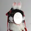 Acessórios de Cabelo Orelhas de Coelho Ano do Coelho Grampo Bola de Pelo de Coelho Adorno de Cabeça terno Hanfu Lolita Adorno de Cabeça Acessórios de Cabelo