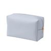 Bolsa de cosméticos impermeable de PU octagonal lisa portátil de cuero esmerilado bolsa de aseo almacenamiento de viaje bolsa de almacenamiento de cosméticos