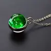 12 esferas de cristal luminosas de constelaciones, joyería colgante, colgante para estudiante, accesorios de la suerte, regalo, suministro al por mayor, comercio exterior