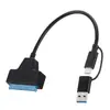 Cable Adaptador USB 3.0 a Disco Duro SATA para Discos Duros Externos de 2.5 pulgadas de Estado Sólido y Mecánicos Cable USB a SATA Easy Drive